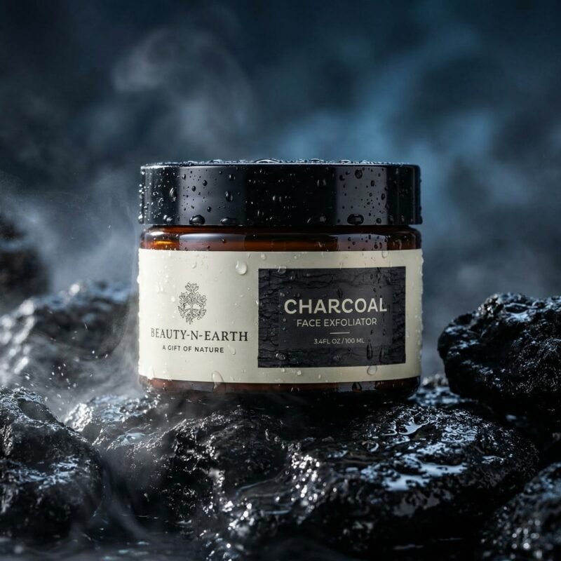 Charcoal Face Exfoliator,100ml