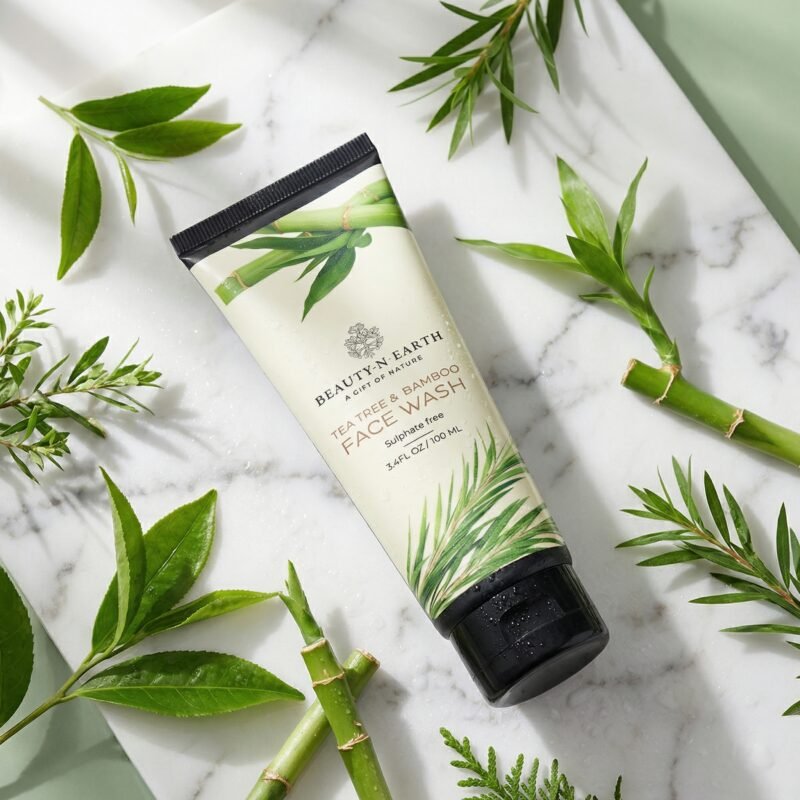 Tea Tree & Bamboo Facewash, 100ml